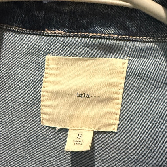 Women's Blue Jean Jacket - Picture 2 of 4